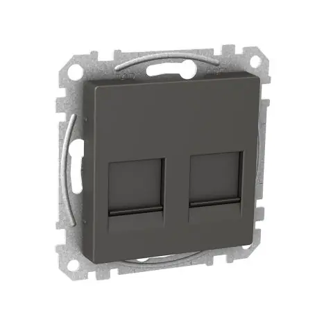 Trygg betalning Schneider Electric WDE003377 Centrumplatta